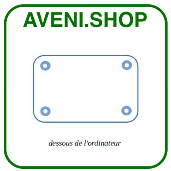 AVENI-PA-PC2 * Pack 2 Stück - Harmonizer für Laptop > 14’’ - ø 27 mm und ø 48 mm