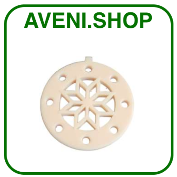 AVENI-SVA.IV * Harmonisateur pendentif ivoire - H 3 mm - ø 54 mm